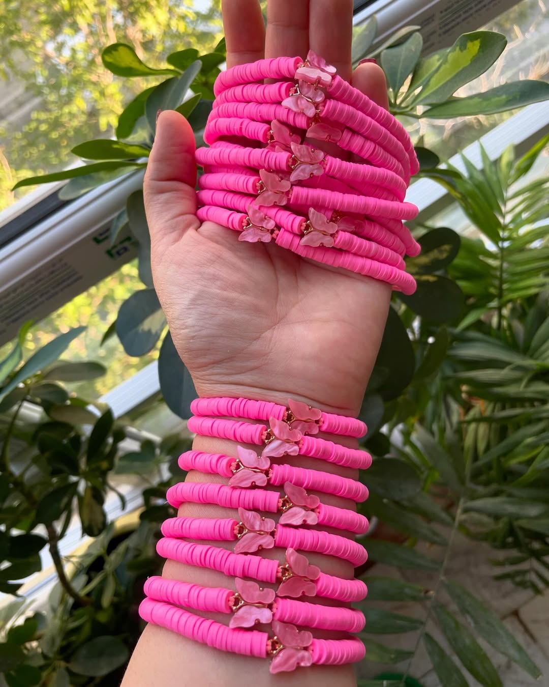 دستبند فیمو با طرح پلاک