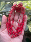 دستبند هفت گره قرمز برند Red string - جزئیات بافت